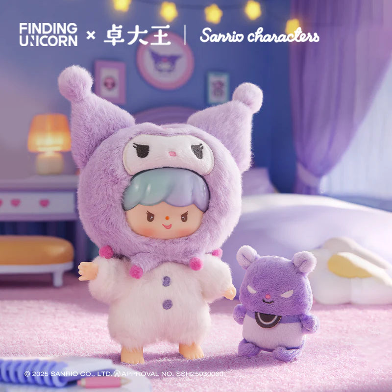 Zzoton x Sanrio Love League Buddies Vinyl Plush Blind Box Keychain