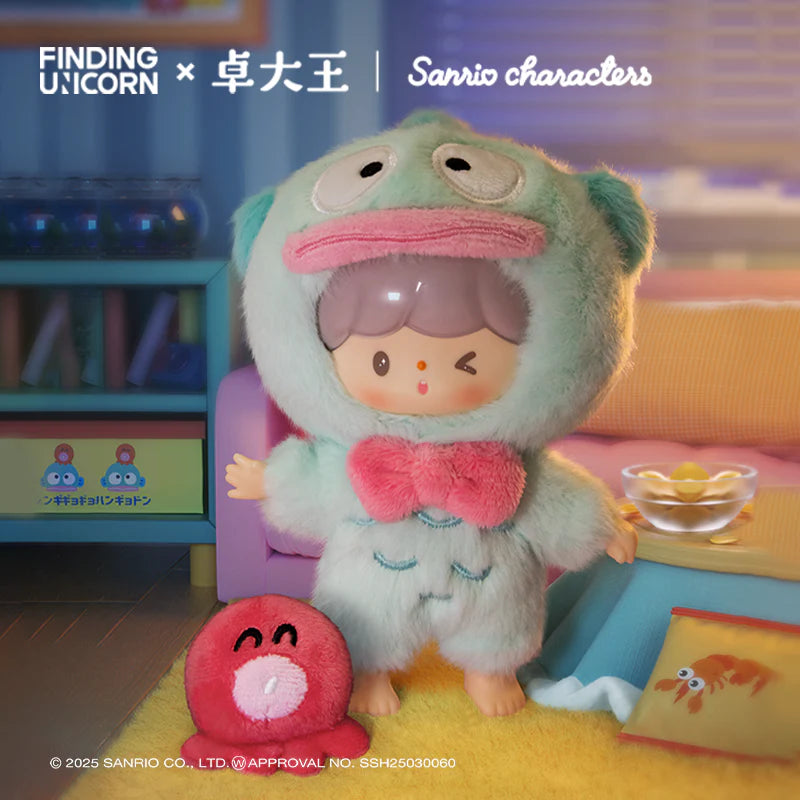 Zzoton x Sanrio Love League Buddies Vinyl Plush Blind Box Keychain