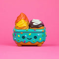 Dumpster Fire - Donut Green Vinyl Figure by 100% Soft