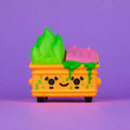 Dumpster Fire - Toxic Waste Vinyl Figure - Radioactive Orange Edition
