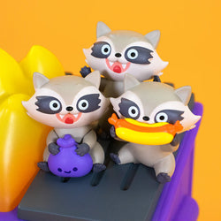 Dumpster Fire - Trash Panda Energy Vinyl Figure 100% Soft