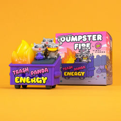 Dumpster Fire - Trash Panda Energy Vinyl Figure 100% Soft